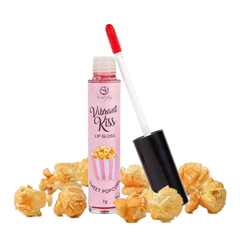 Lip Gloss Vibrant Kiss Flavor Sweet popcorn Lip Gloss Vibrant Kiss Flavor Sweet popcorn 7g