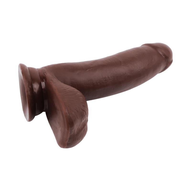 Sex Lure Dual-density Dildo Brown 17.5cm Sex Lure Dual-density Dildo Brown 17.5cm - Image 4