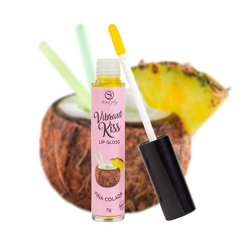 Lucidalabbra Vibrant Kiss gusto piña colada Lip Gloss Vibrant Kiss Piña Colada 7gr