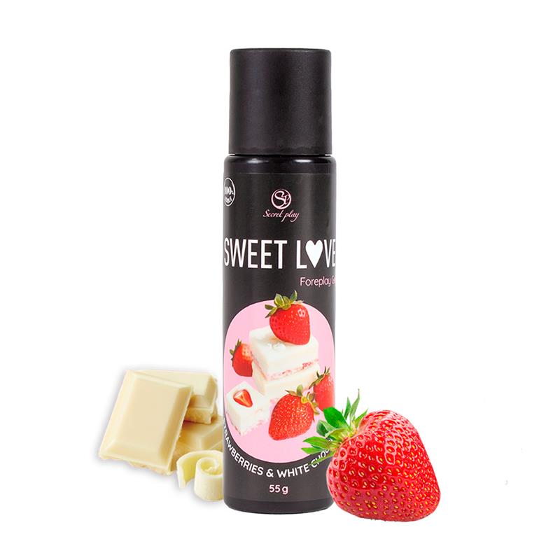 Sweet Love Lubricant Strawberry & White Chocolate 60 ml Sweet Love Lubricant Strawberry White Chocolate 60 ml